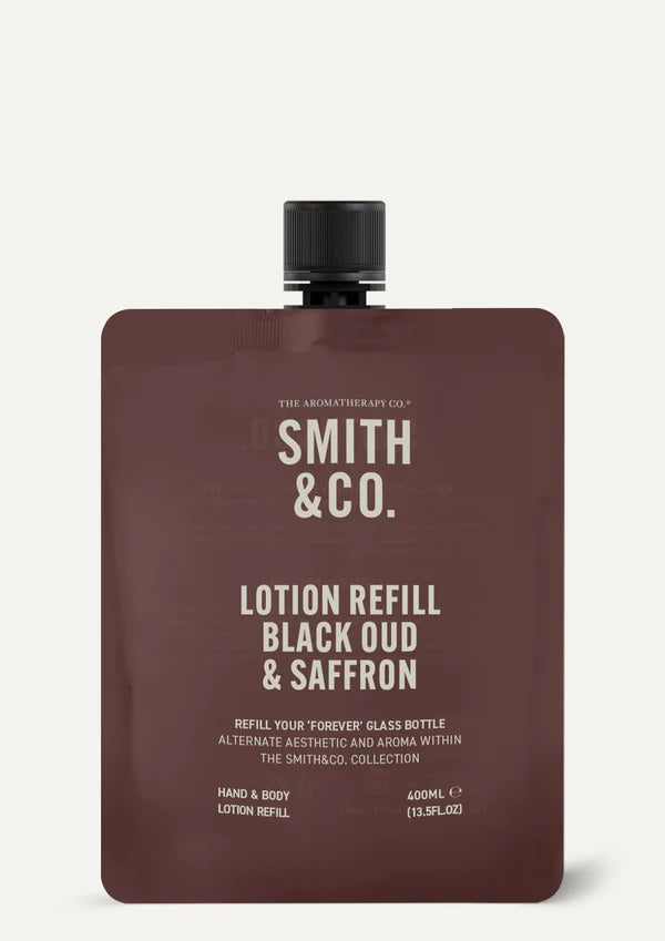 
            Refill Hand &amp; Body Lotion 400ml - Black Oud &amp; Saff
