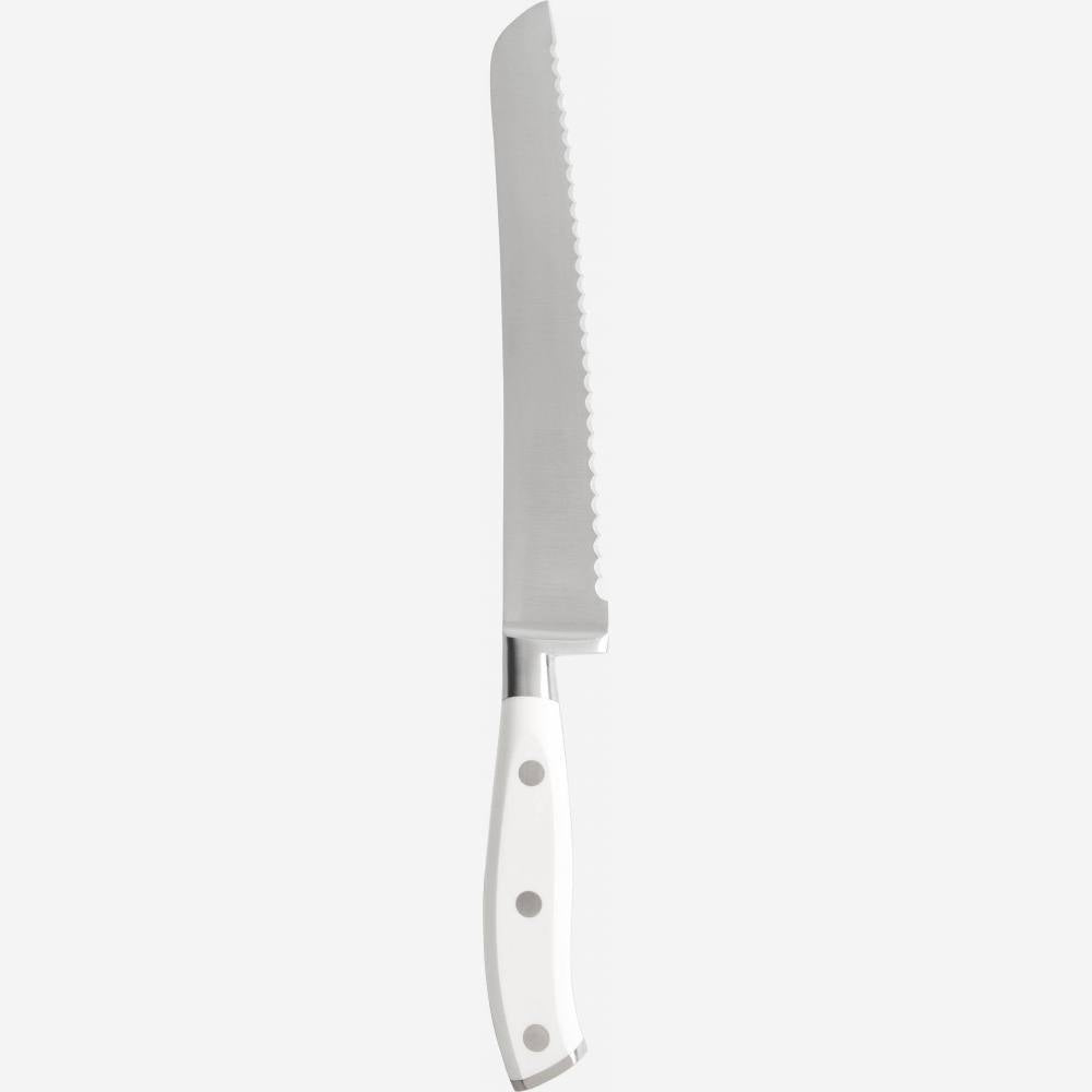 
            CUTT/BREAD KNIFE WHITE HANDLE