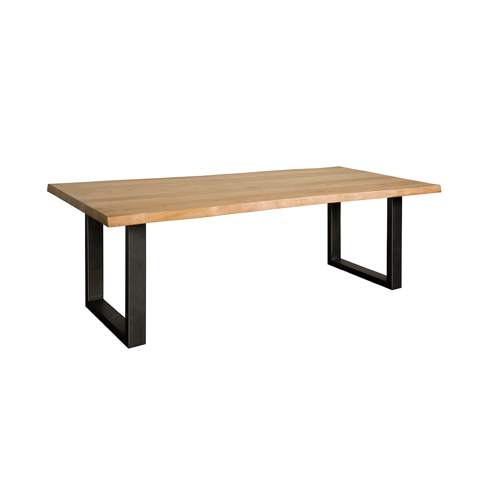 
            Ultimo live edge dining table 240x100 Natur