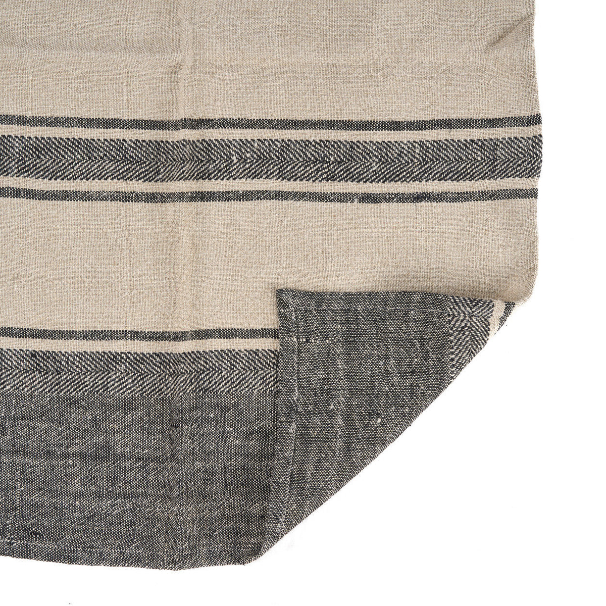 Linen smudge viskastykki 50x70