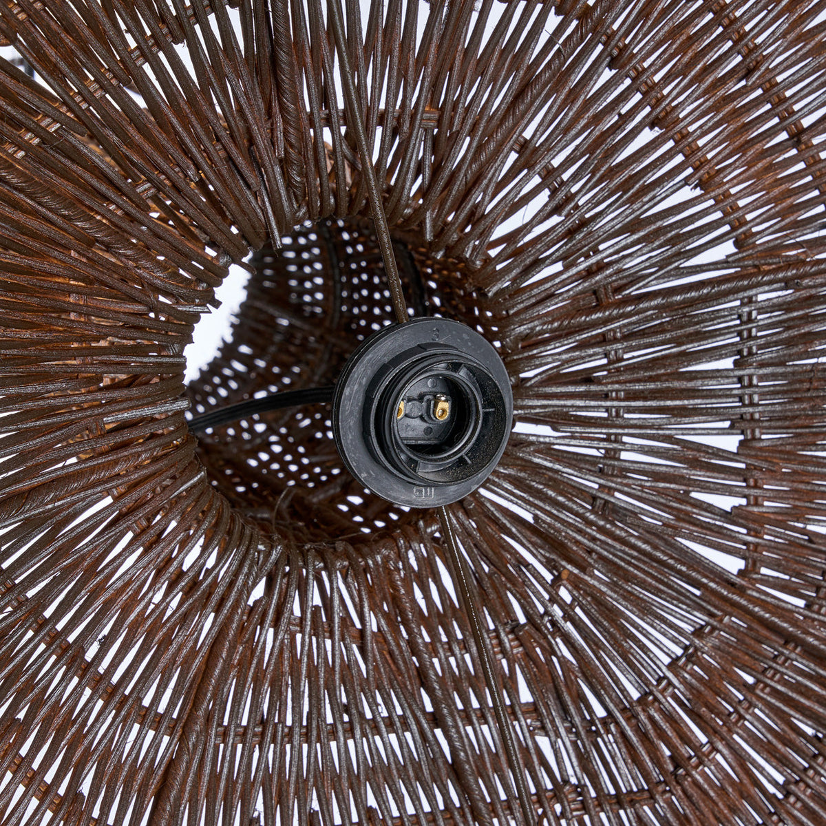Dome loftljós XL dark walnut