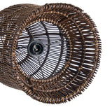 Woven Bell Pendant - Dark Walnut S