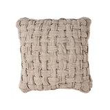 Linen Crosier Cushion Natural