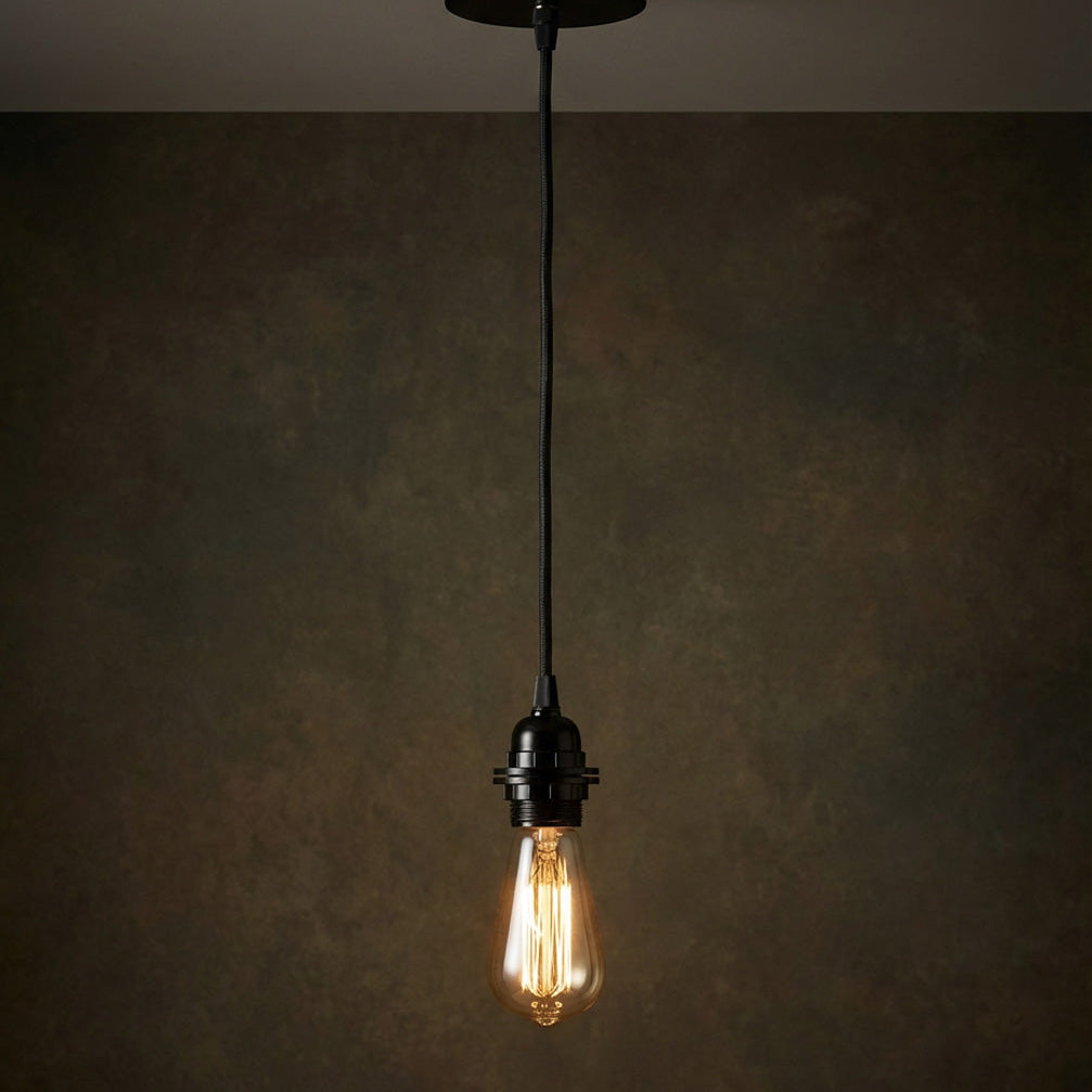Fitting Lamps Ceiling - Black - 1 Fitting