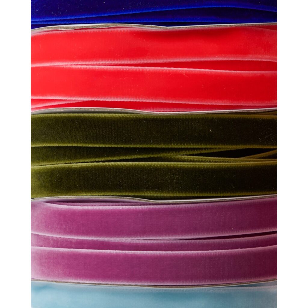 Velvet gjafaborðar 5 litir