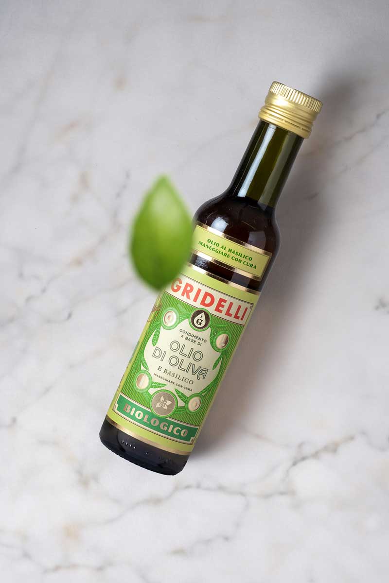 Ólífuolía m/basil lífræn 250ml