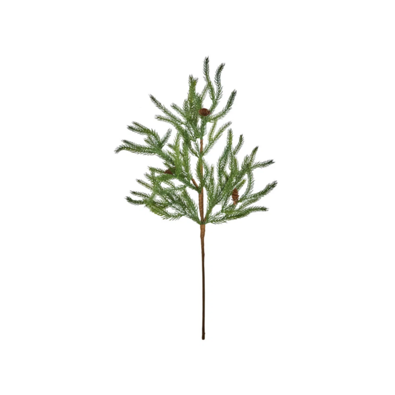 Deco grein með könglum 82cm