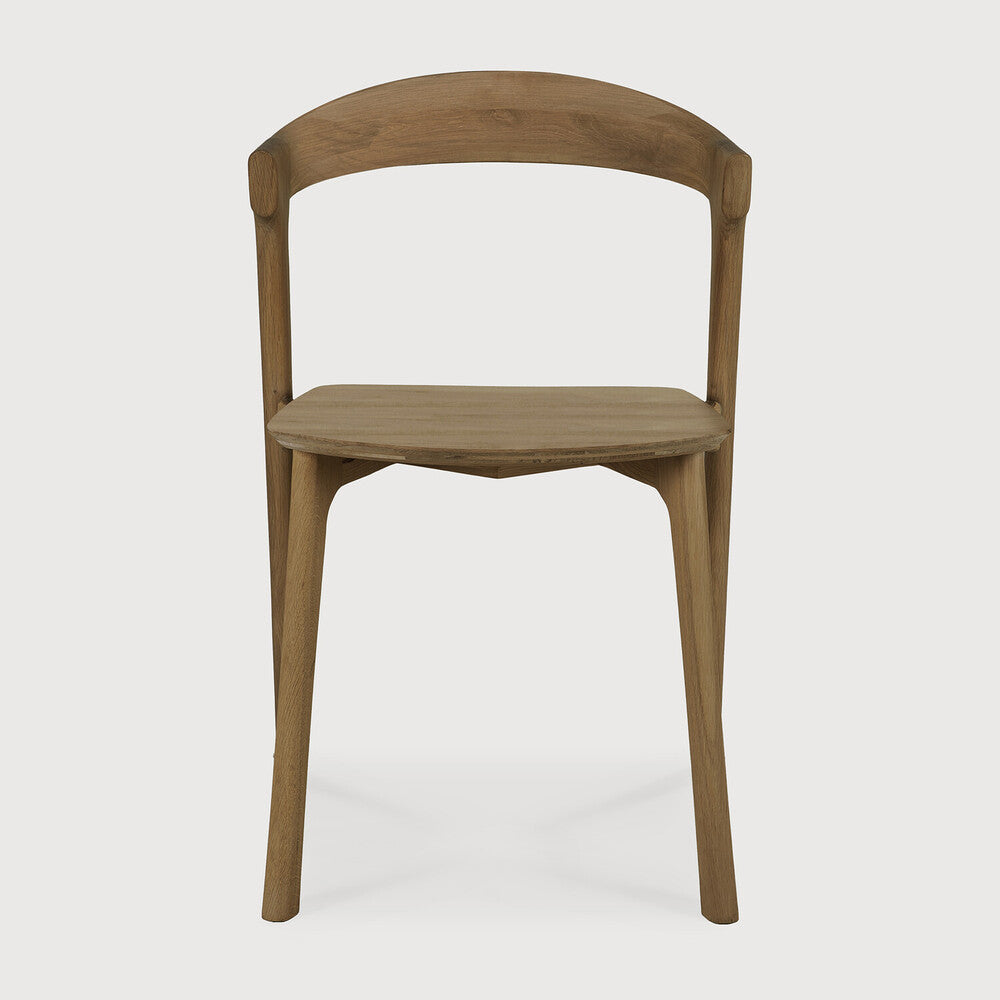 Teak bok borðstofustóll