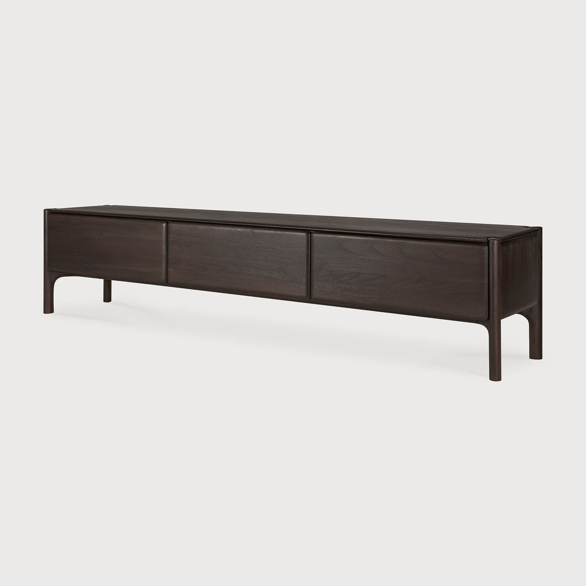 Pi sjónvarpsskenkur dark brown 242cm