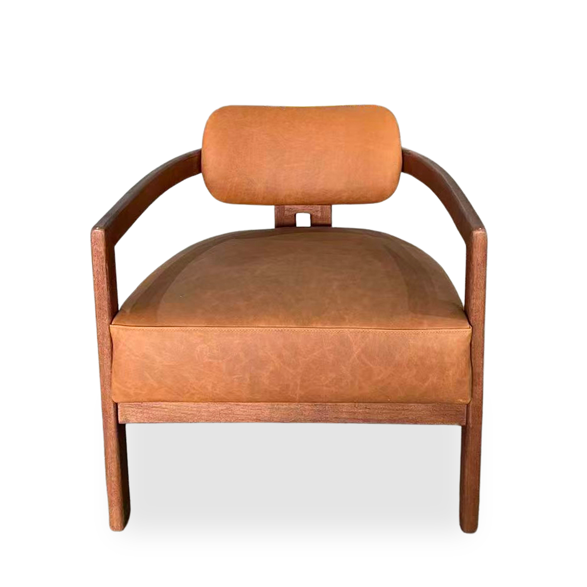 Luisa hægindastóll leður cognac