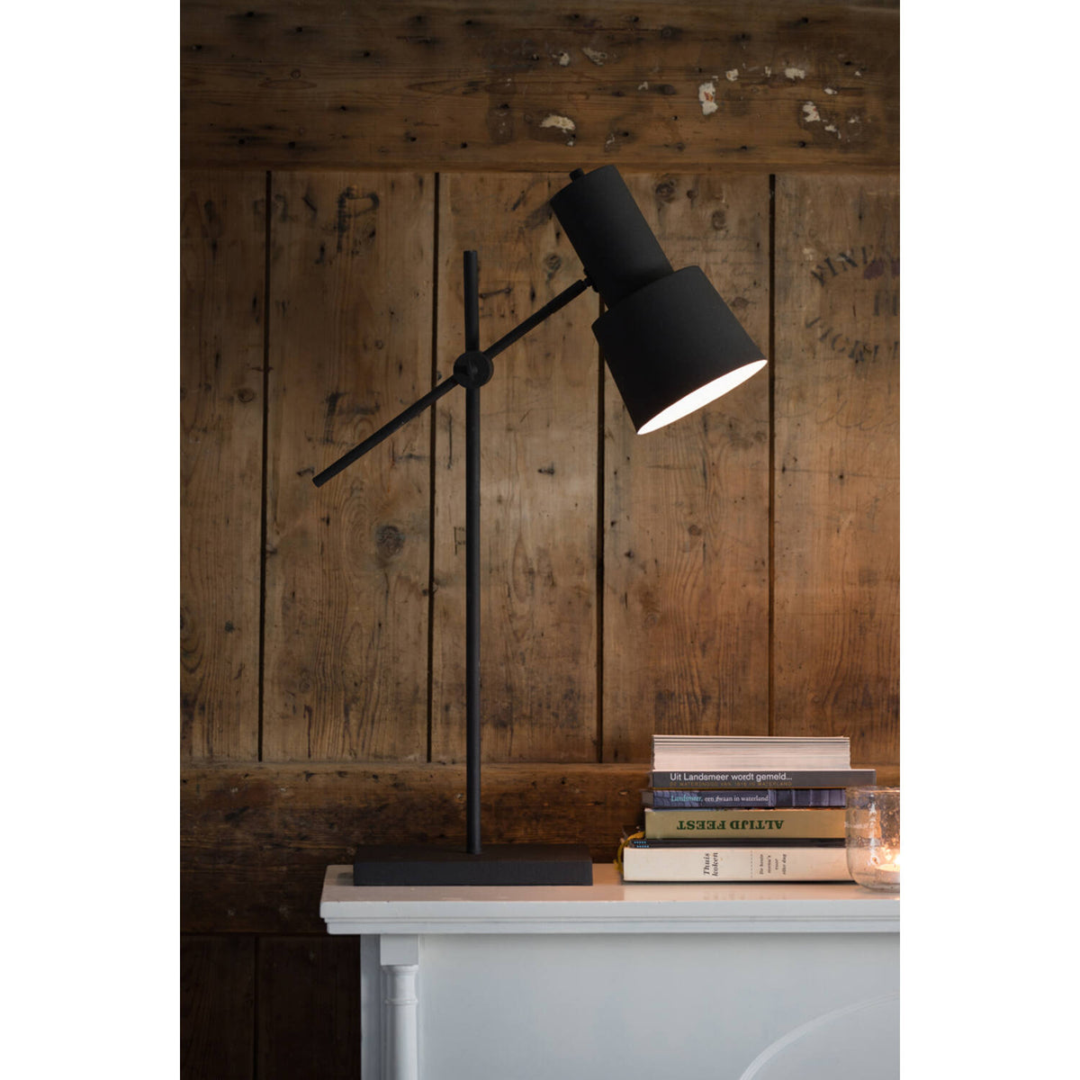
            Desk lamp 25x15x68-82 preston black