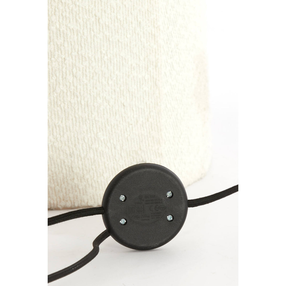 Mikkel gólflampi bouclé cream 165cm