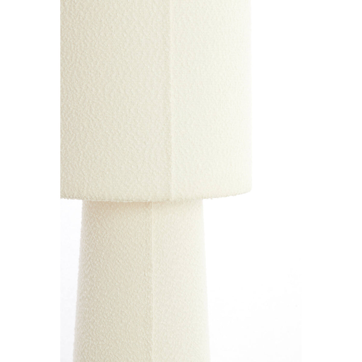 Mikkel gólflampi bouclé cream 165cm