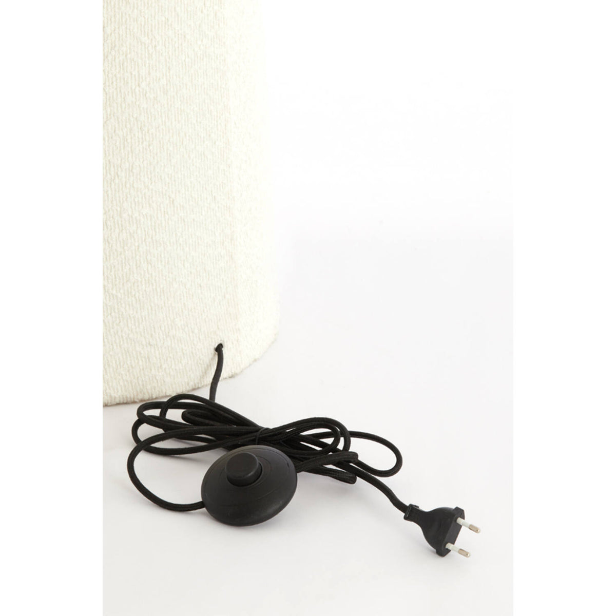 Mikkel gólflampi bouclé cream 165cm