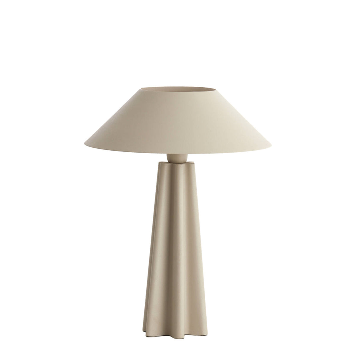 Cukai borðlampi matt beige 49cm