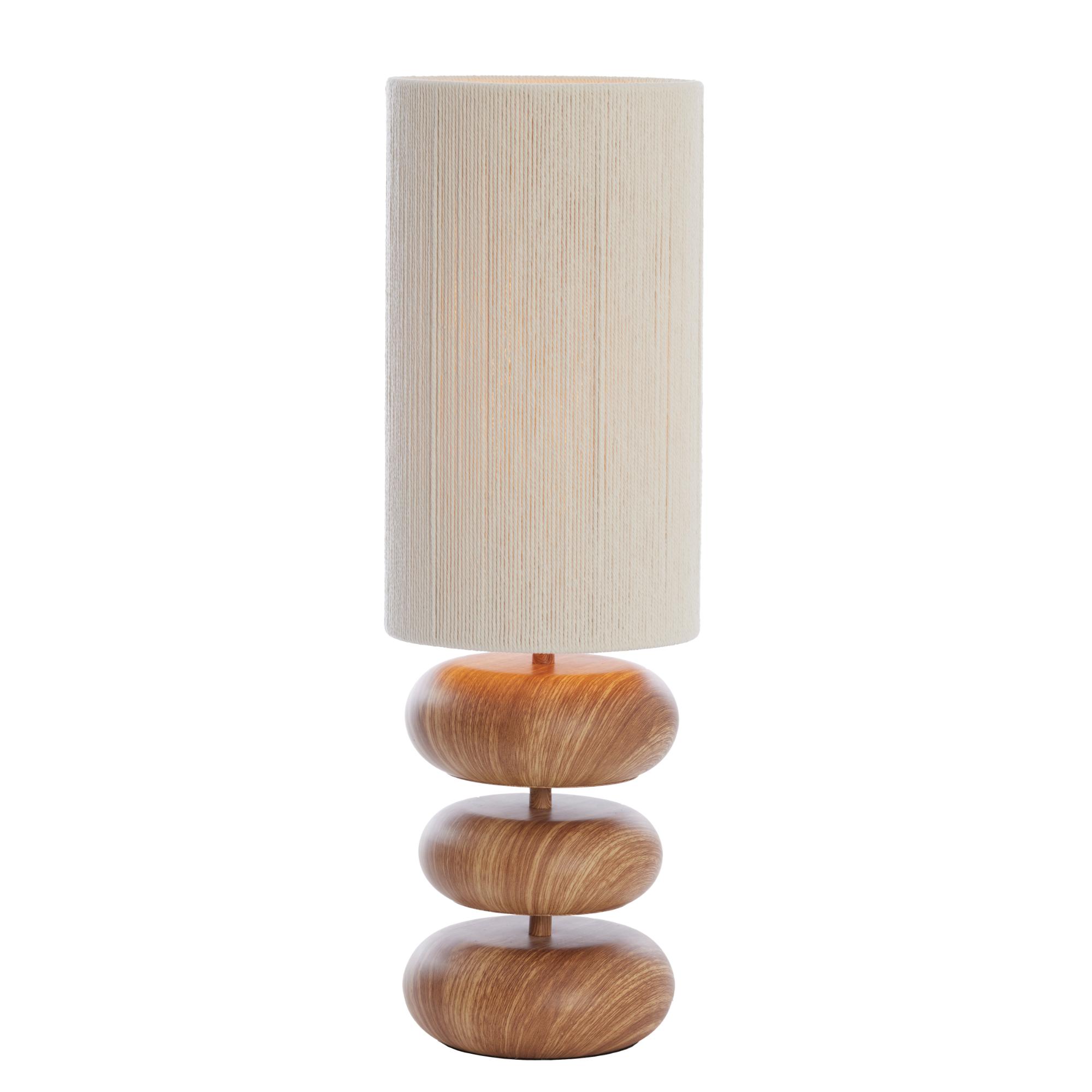Danialo borðlampi 67,5cm natural