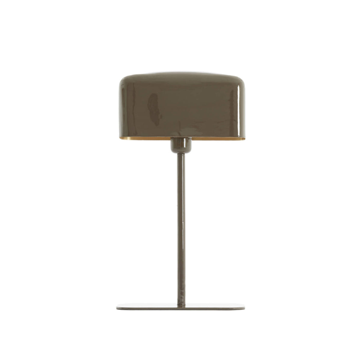 Elenie borðlampi dark brown 25x13x48 cm