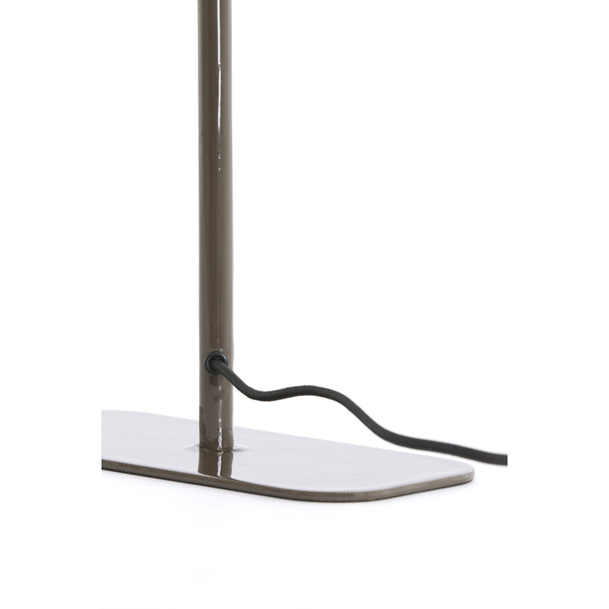 Elenie borðlampi dark brown 25x13x48 cm