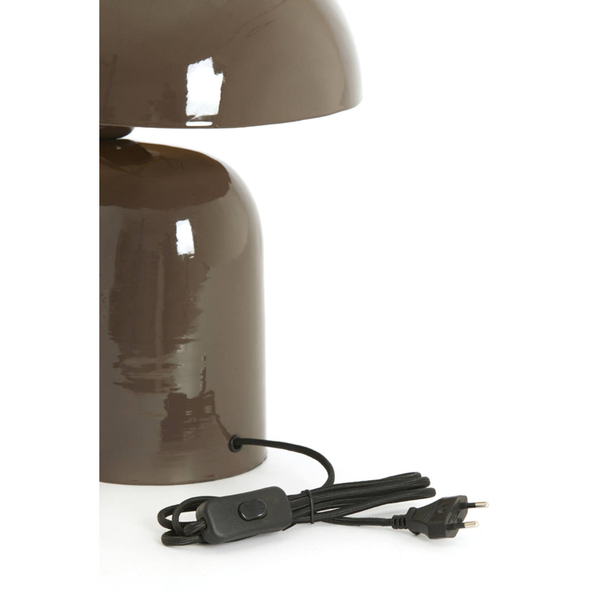 Todd borðlampi dark brown