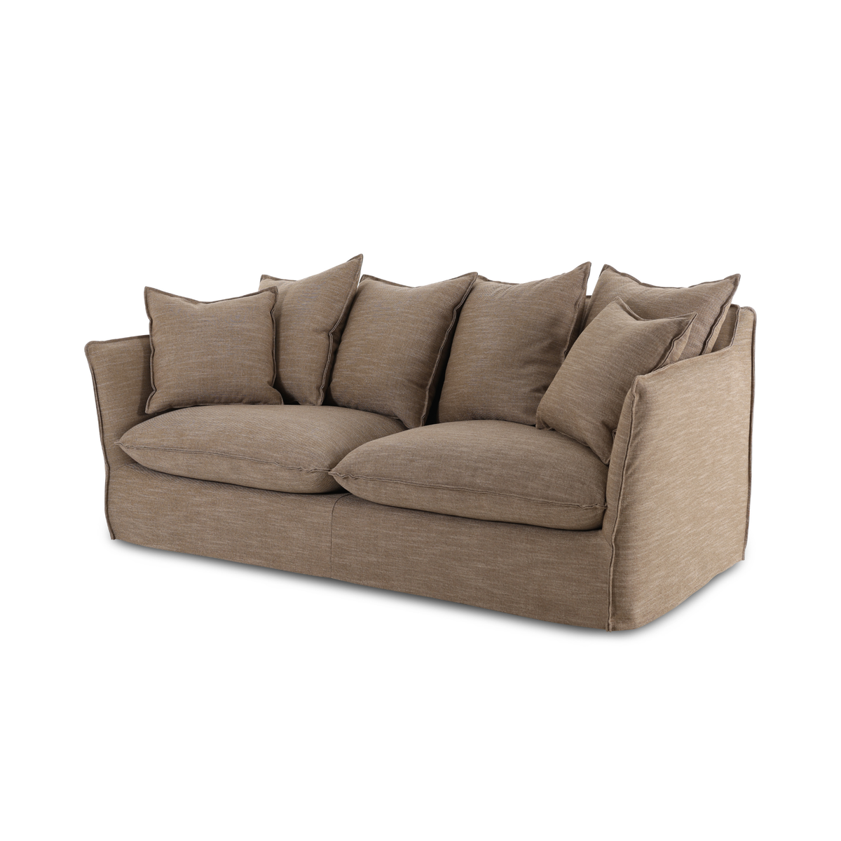 Aruba sófi 3s Lin Brown