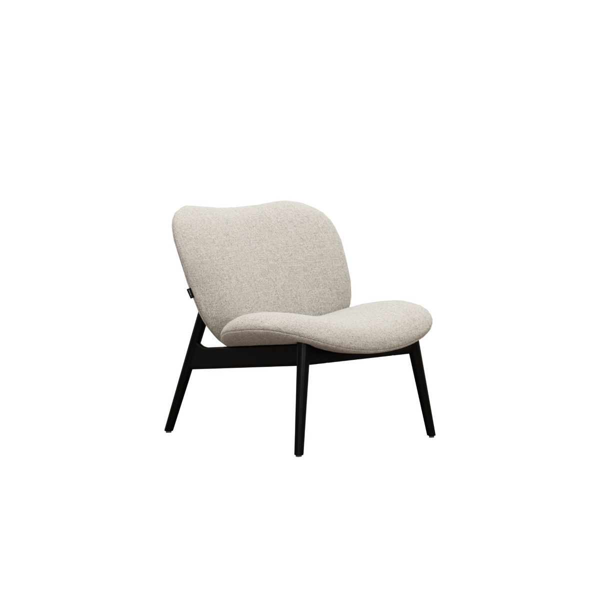 Krell hægindastóll - Oasis shell - black