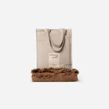 Rúmteppi muslin mocha 200x230cm