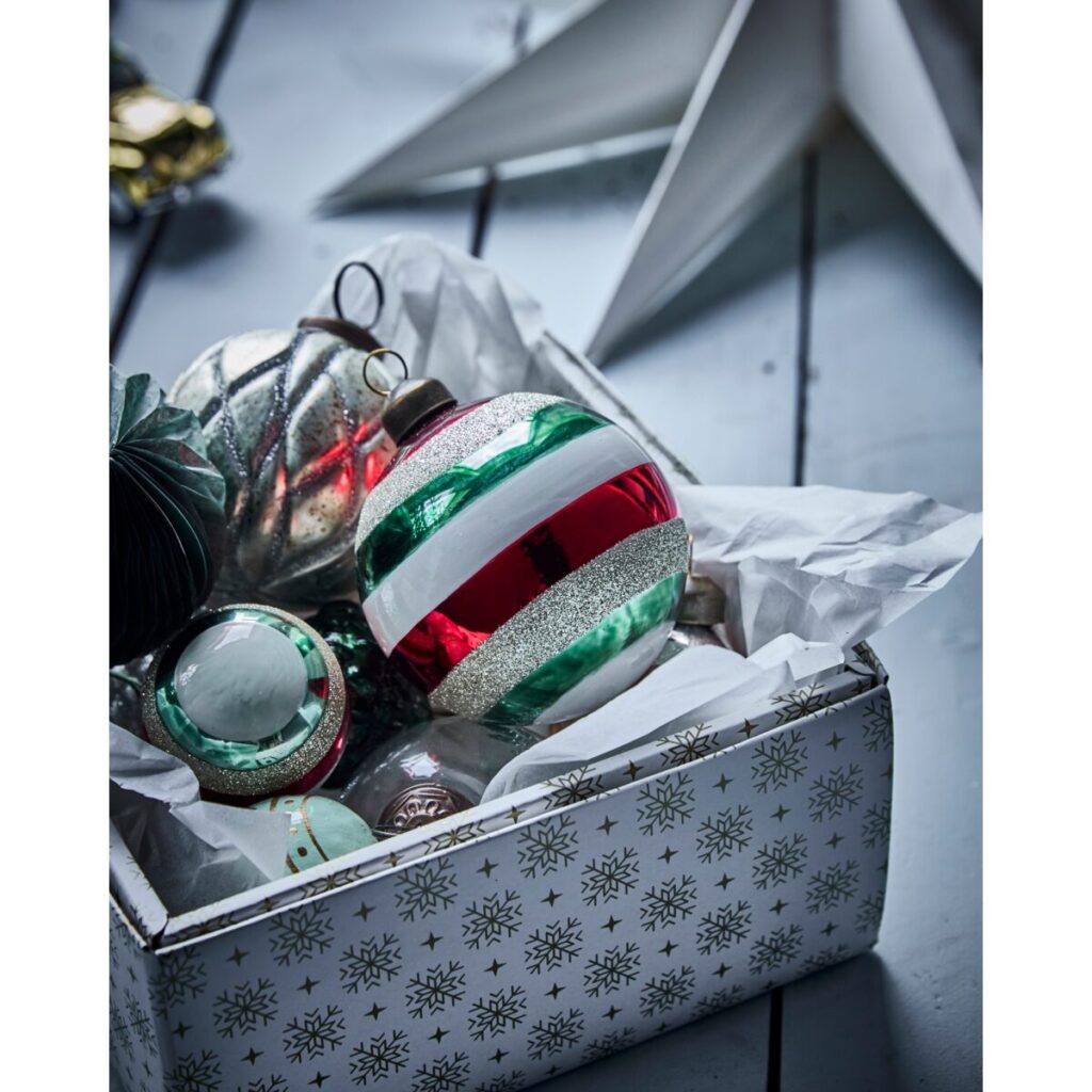 Happ jólakúlur 8cm 4stk