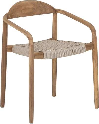 Santiago borðstofustóll teak