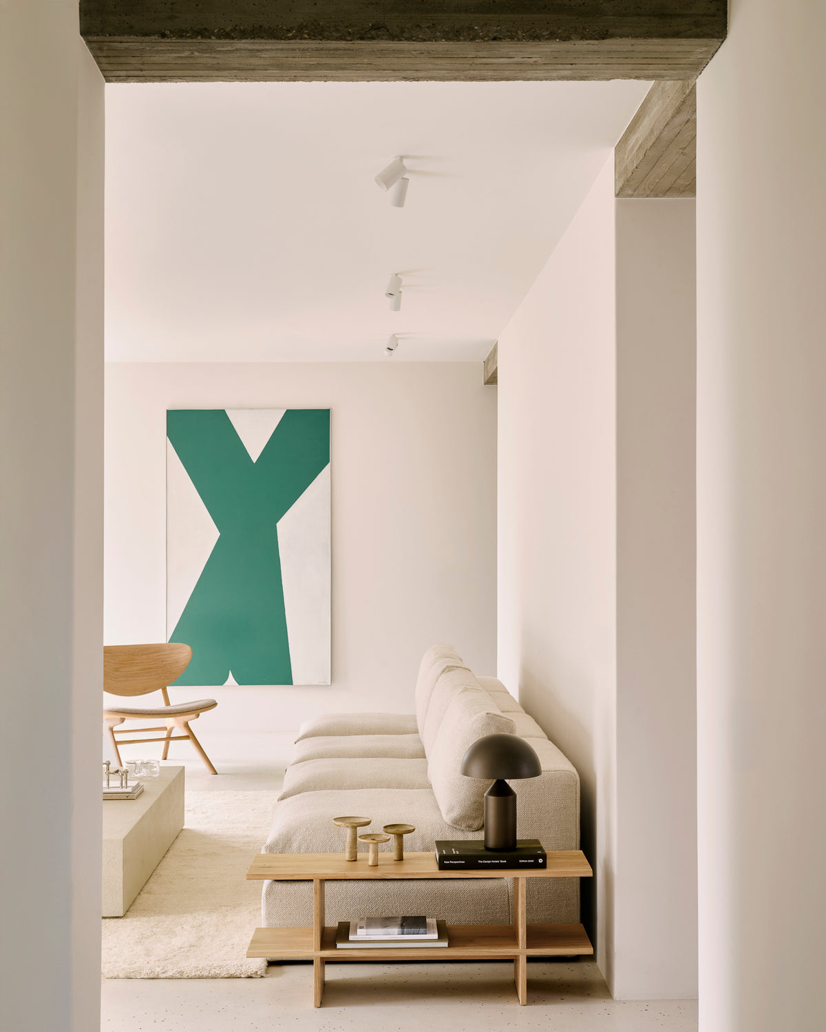 Kabuki hliðarborð eik