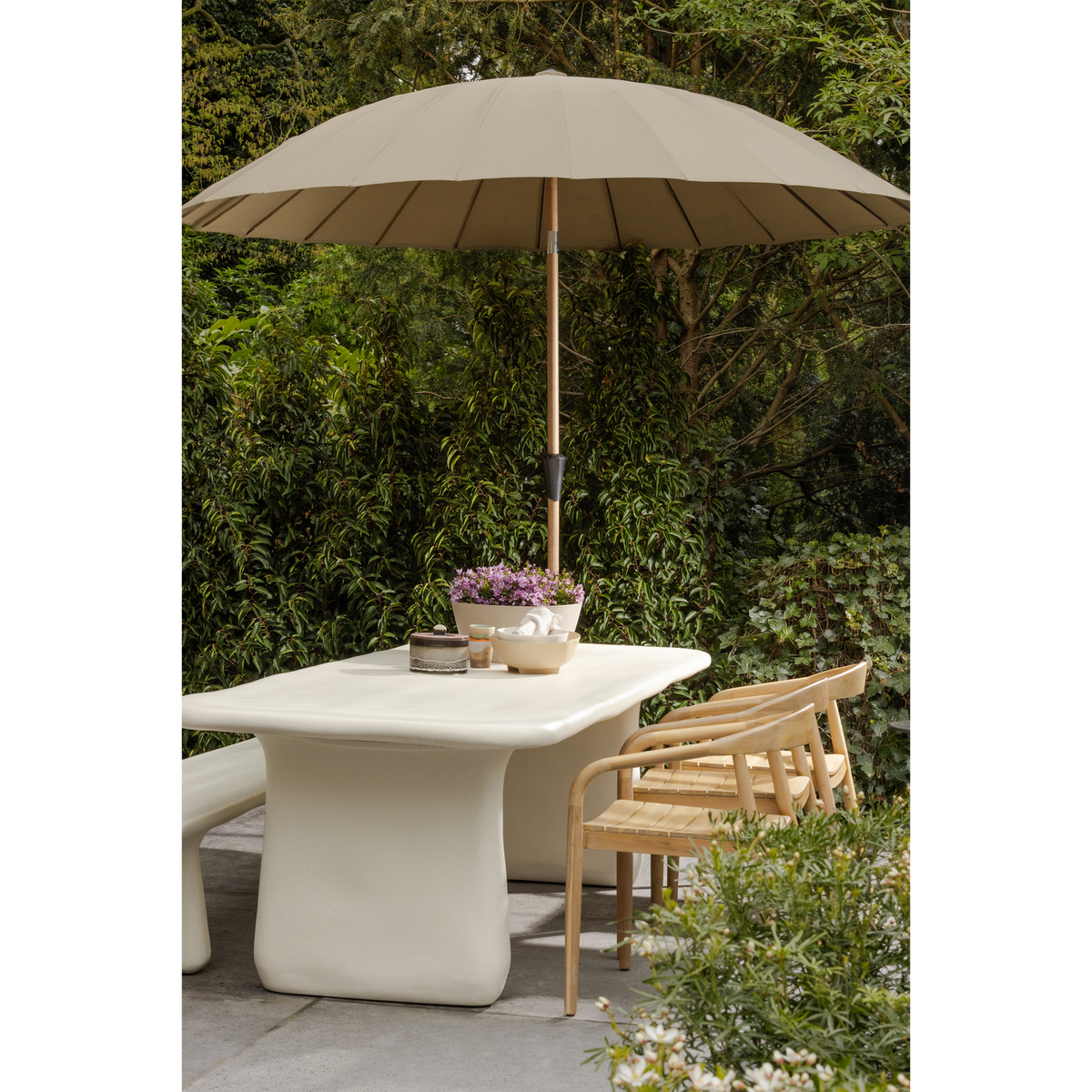 Loggia bekkur 227cm natural