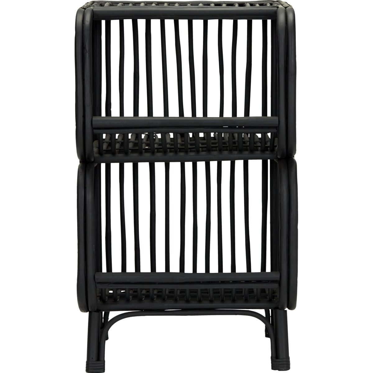 Shelf hliðarborð svart