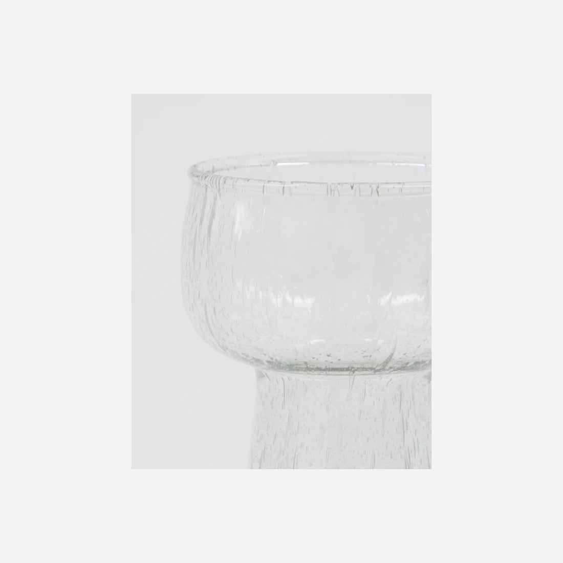 Tuur vasi glær 16,5cm