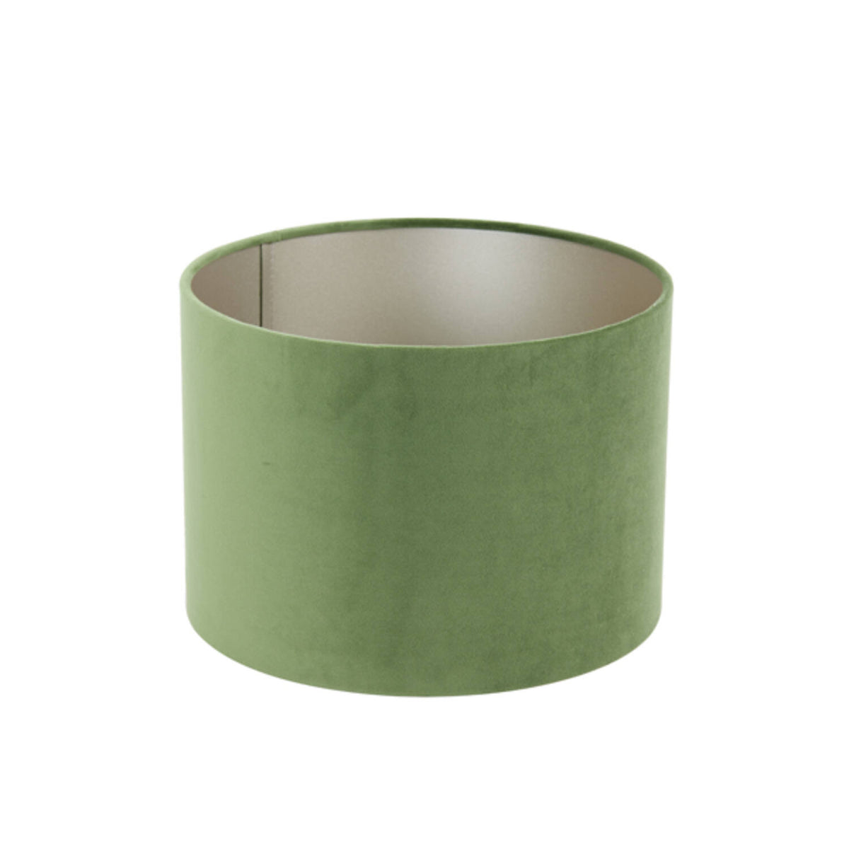Shade cylinder 20-20-15 cm VELOURS dusty green