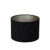 Shade cylinder 25-25-18 cm VELOURS black-taupe