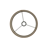 Lubis shade cylinder 30-30-21 cm brown
