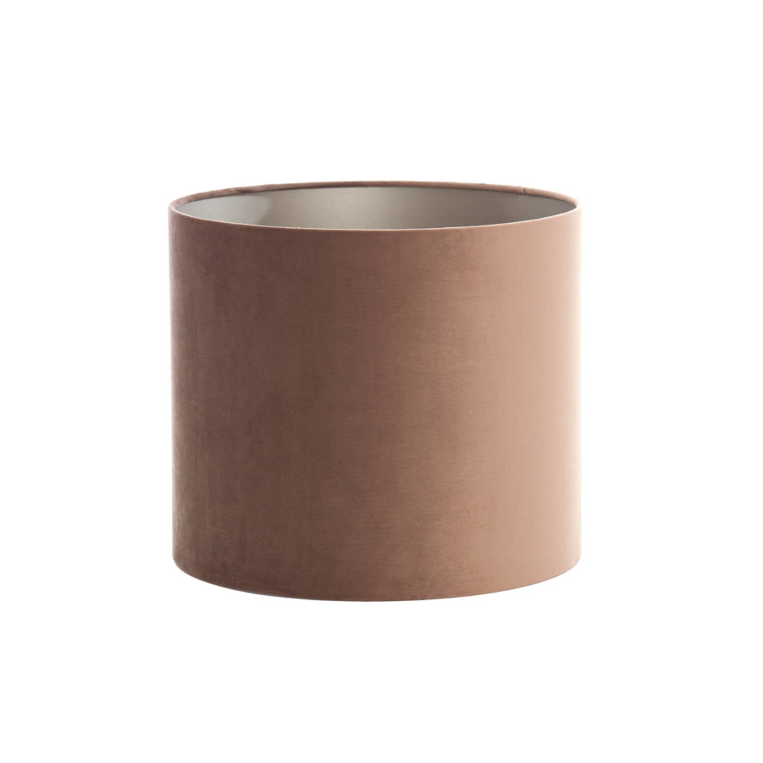 Shade cylinder 35-35-30 cm VELOURS chocolate brown - Tekk