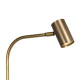 Tubino gólflampi dark brass