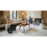 Shade cylinder 40-40-30 dark linen
