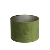Shade cylinder 40-40-30 cm VELOURS olive green