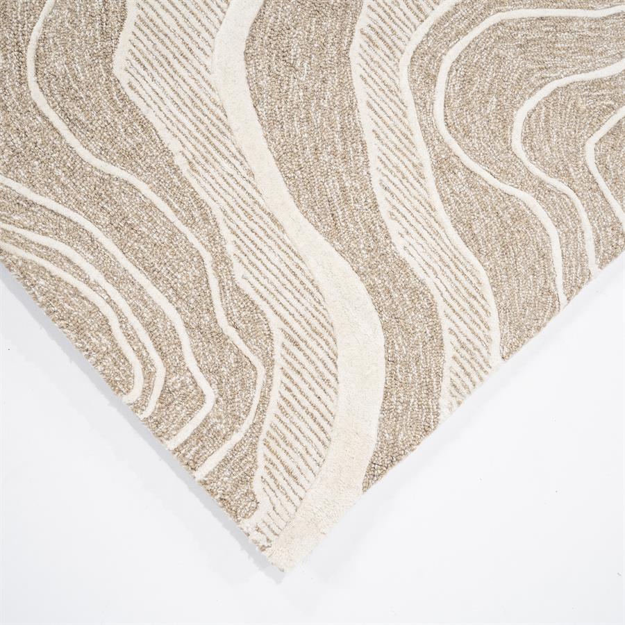 
            Soil motta 190x290 cm beige