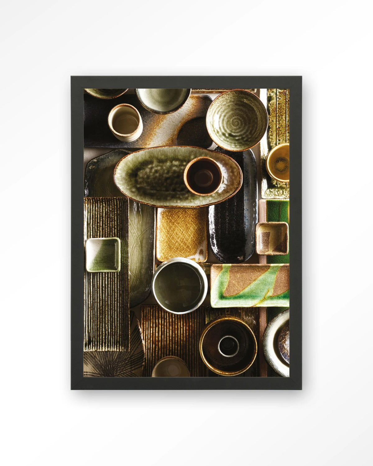 Moss veggmynd 40x50cm