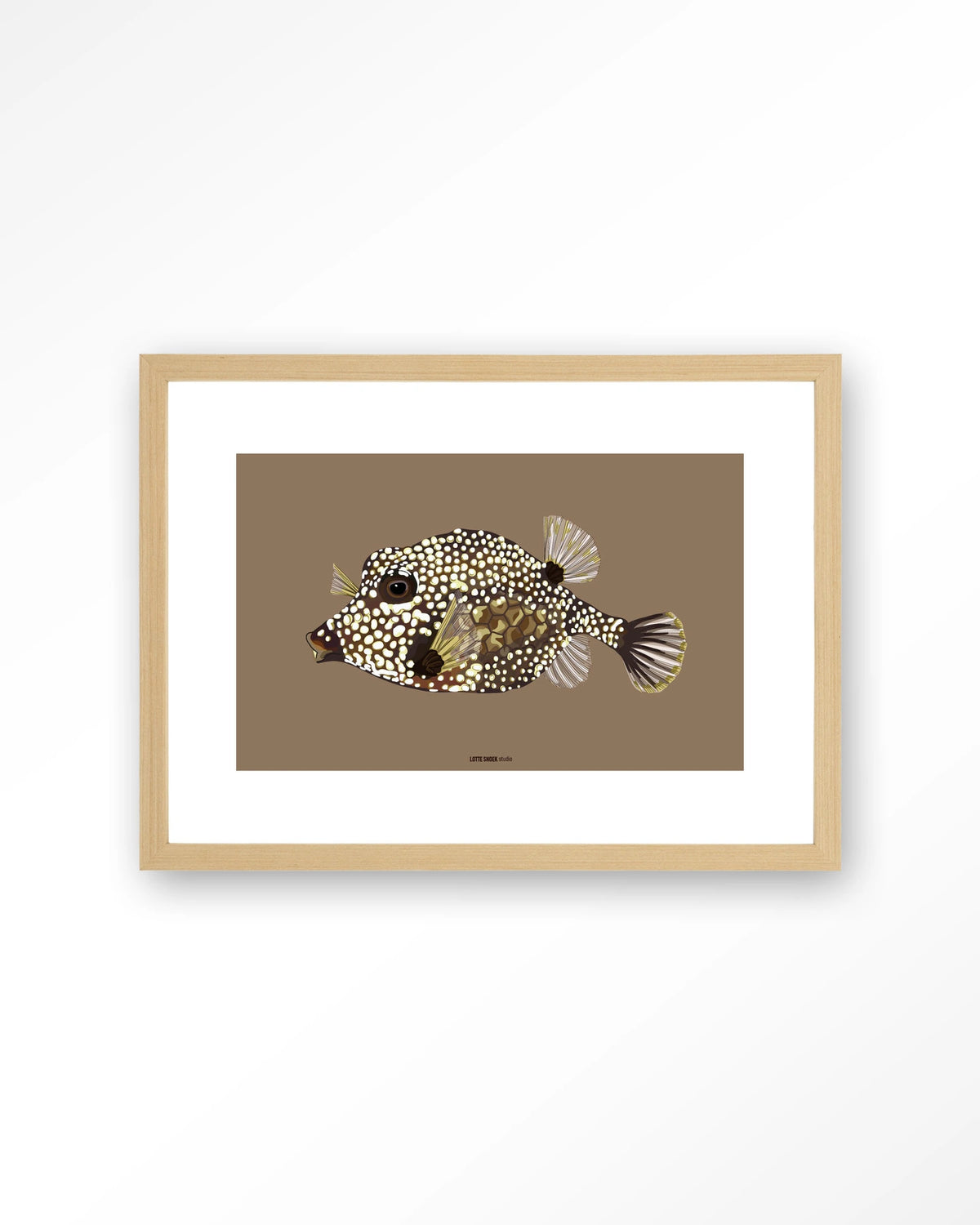 Bisou veggmynd 30x40cm