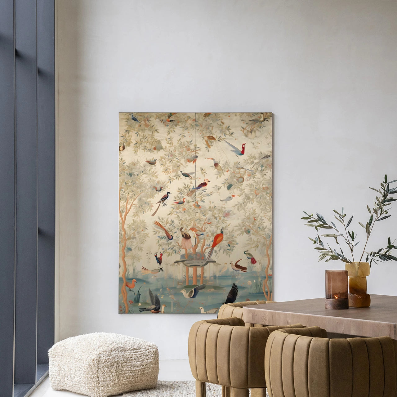 Oriental day veggmynd 110x145cm