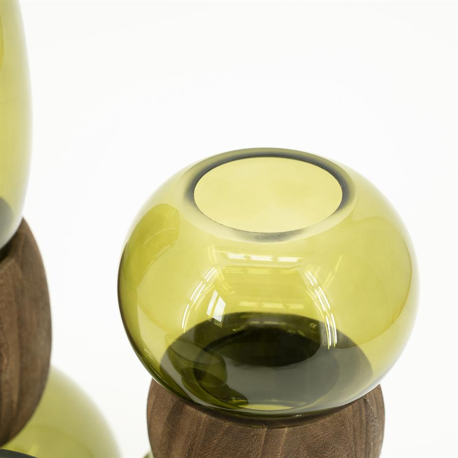 Verra vasi green medium