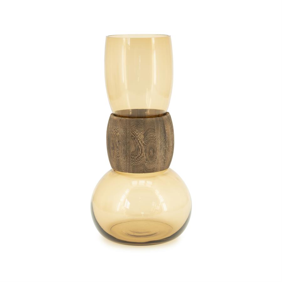 Verra vasi brown large