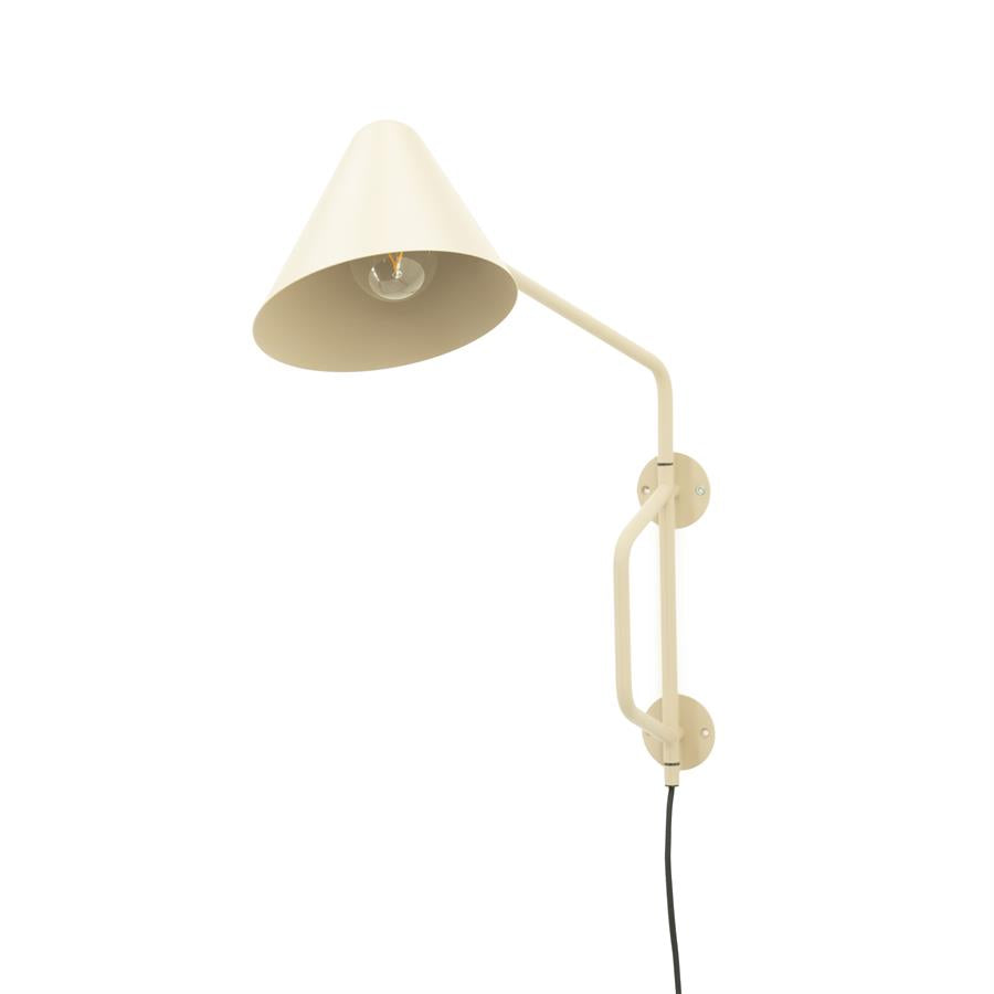 Capa vegglampi beige