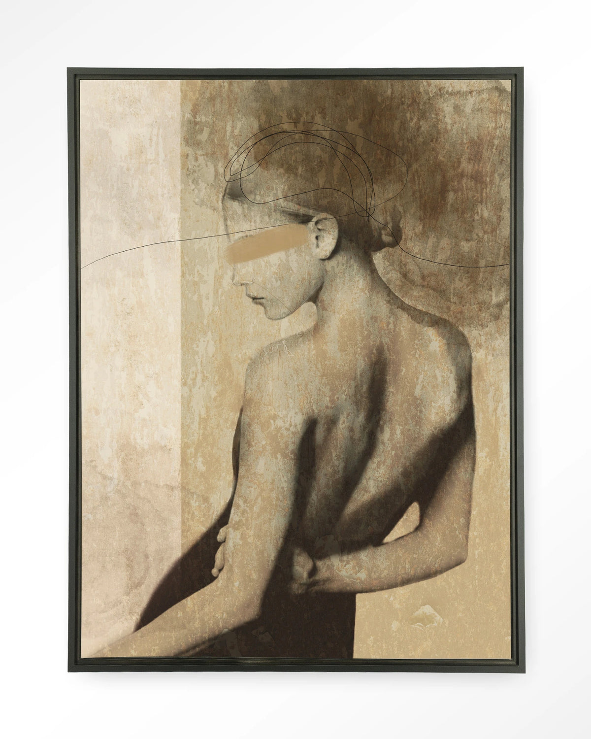 Back to you veggmynd 110x145cm