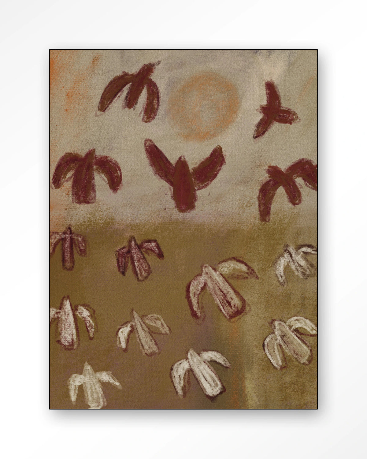 Sunbirds veggmynd 110x145cm