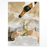 Winter champagne 80x100cm