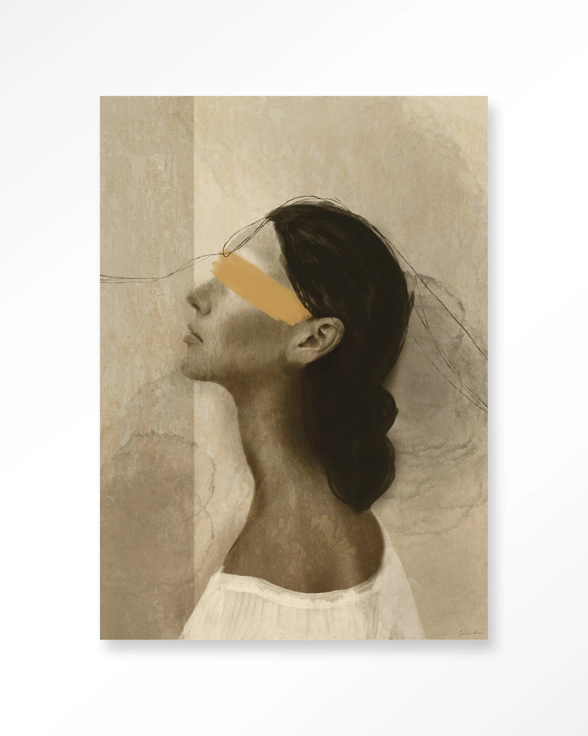 She Thinks Of You veggmynd 110x145
